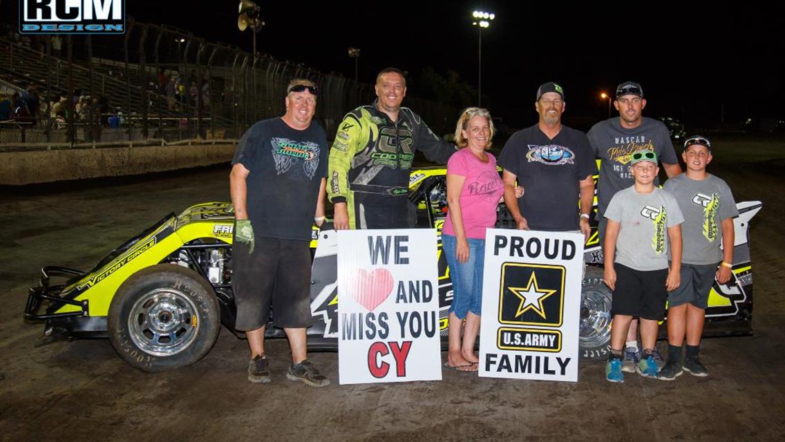 Brian Cooper Picks up Third Win of Season