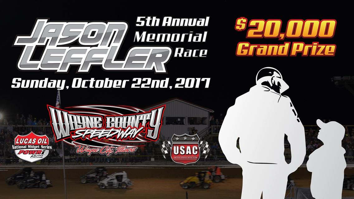 Sunday&#39;s “Leffler Memorial” CANCELLED Due To Forecasted Rains