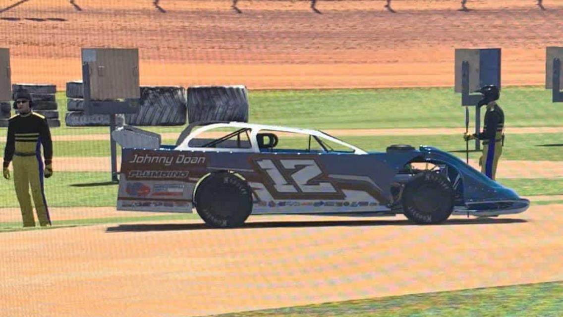 Winger Gains 19 Spots in iRacing Invitational at Lernerville