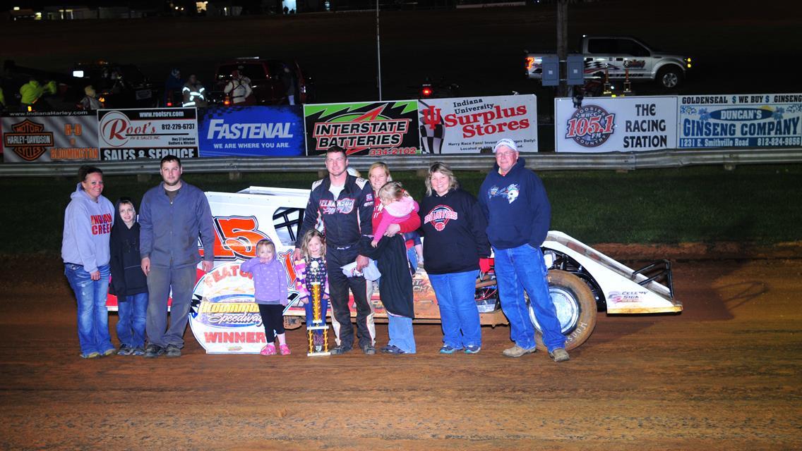 Jeff Wimmenauer Captures Bloomington RaceSavers Sprint Car Main