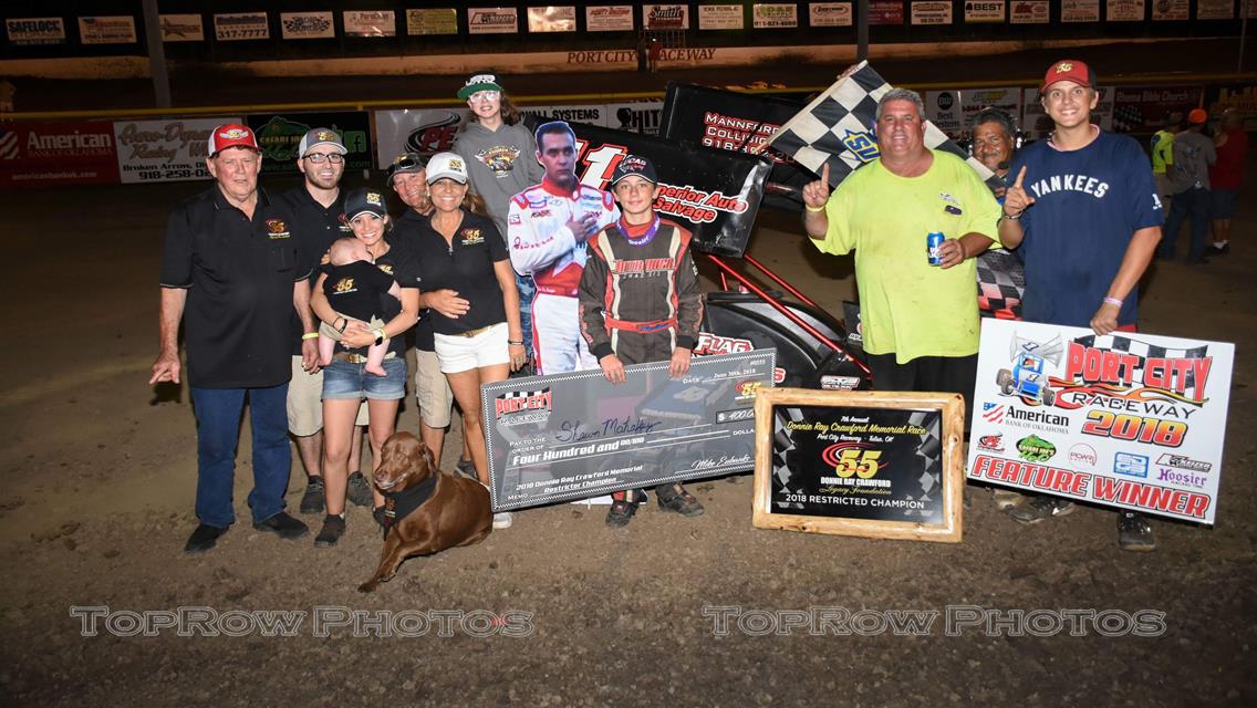 Flud Goes Three-for-Three, Mahaffey and Carroll Sweep while Scheulen Scores During the Finale of the Donnie Ray Crawford Memorial