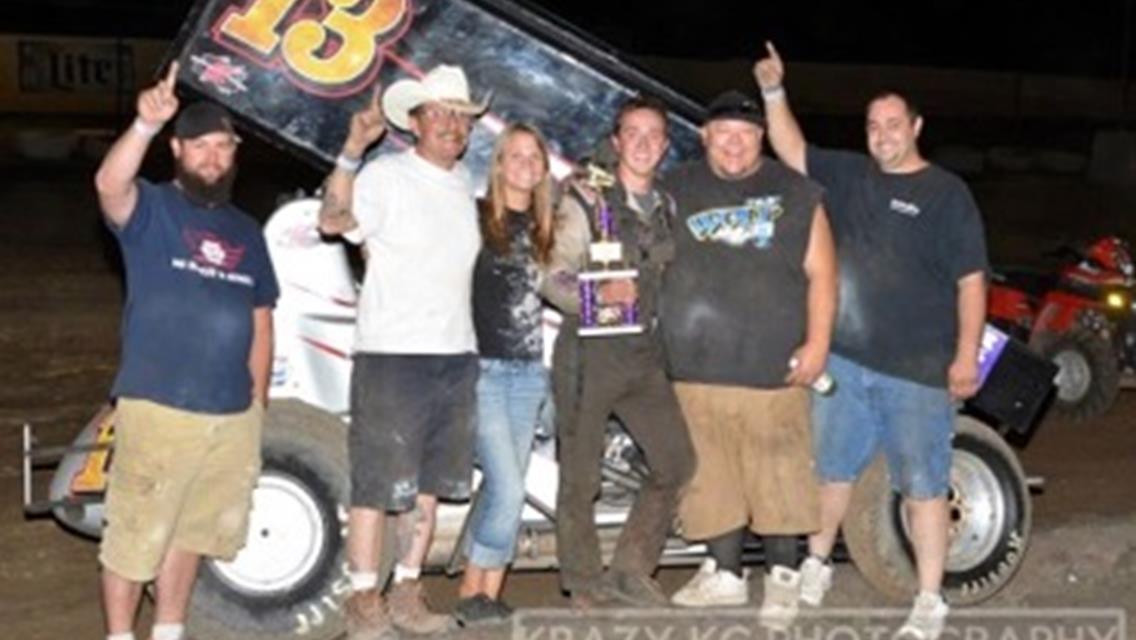 Rowdy McClenon Gets Elusive First Win at Marysville