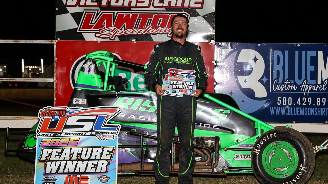 Hulsey tops USL field at Lawton Speedway