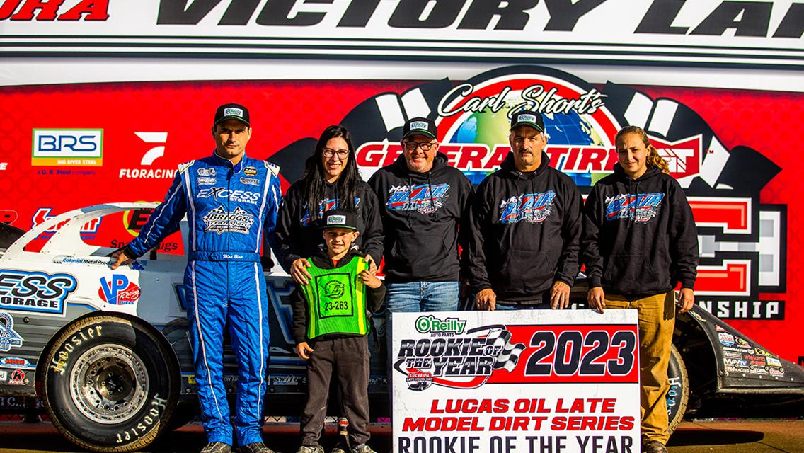 Max Blair Earns O’Reilly Auto Parts Rookie of the Year Title