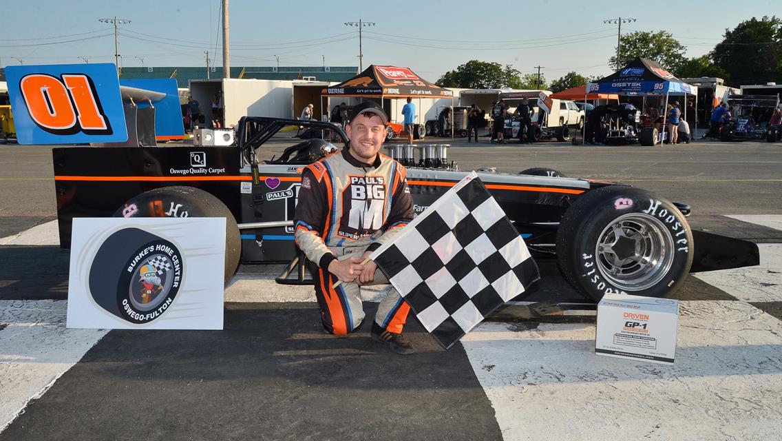 2-Seat Supermodified Rides with Dan Connors Jr. Available This Saturday, July 19 at Oswego Speedway