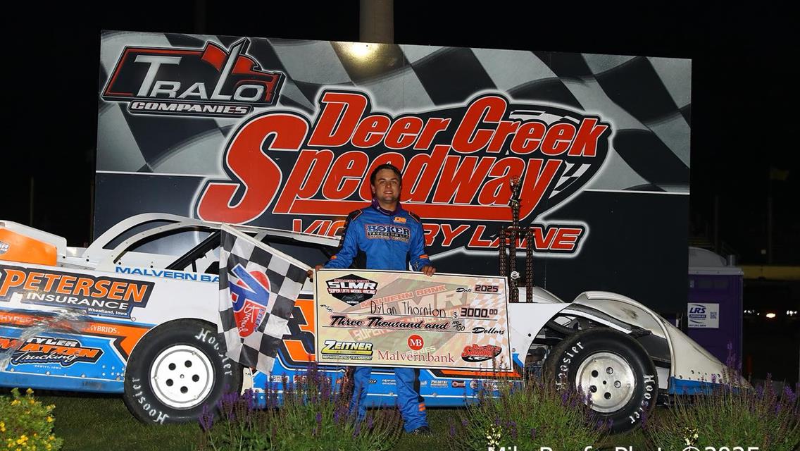 Deer Creek Speedway (Spring Valley, MN) – Malvern Bank East Series – August 29th-30th, 2025. (Mike Ruefer photo)