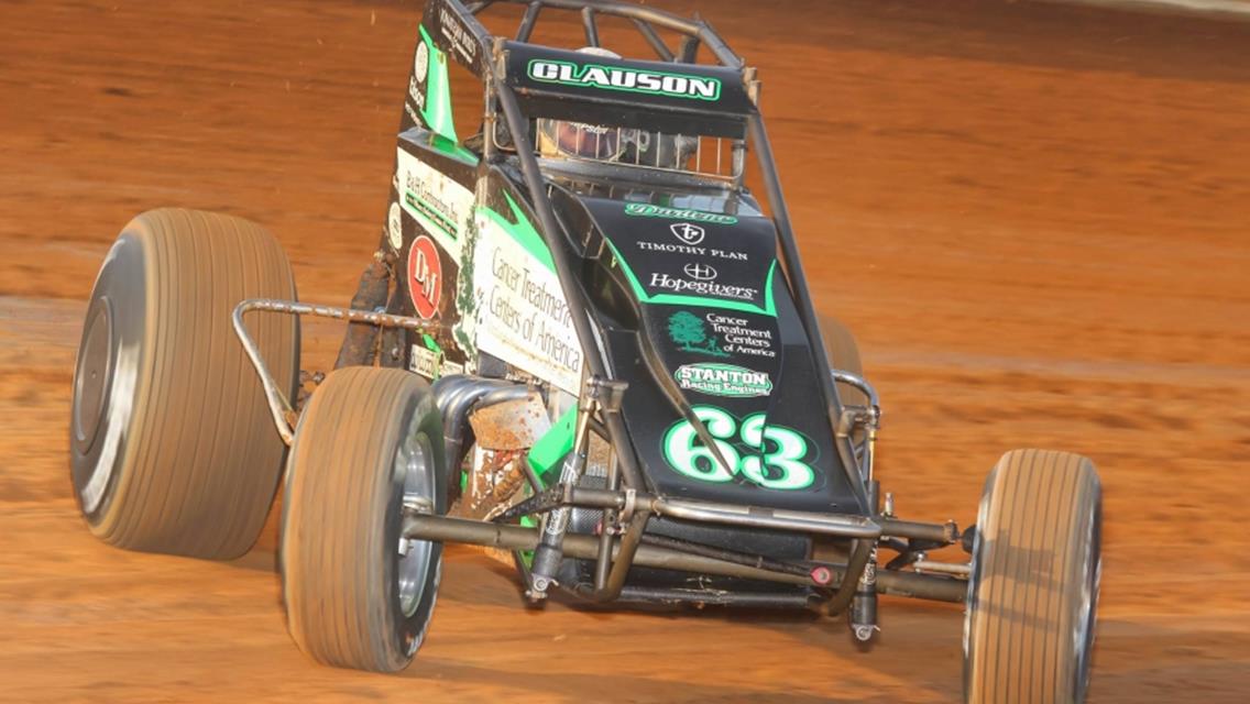 Clauson Ties Bettenhausen With 40th USAC Sprint Win at Port Royal