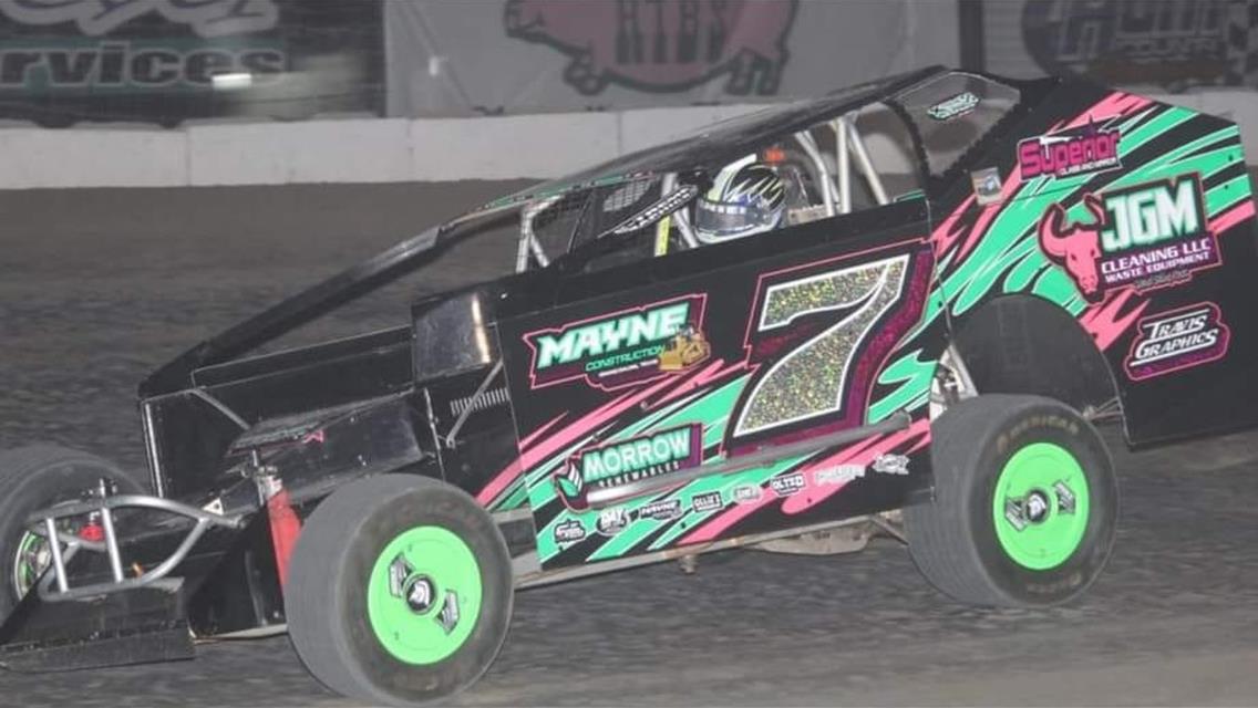 Daniel wins his second Southern States Modified feature of the year