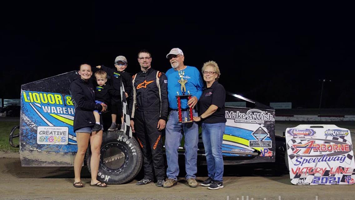 Aubin Collects First Checkered Flag at Airborne