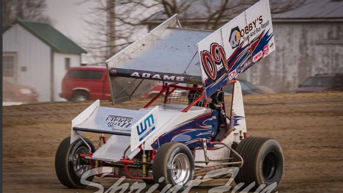 Adams Continues Learning Curve With New Sprint Car