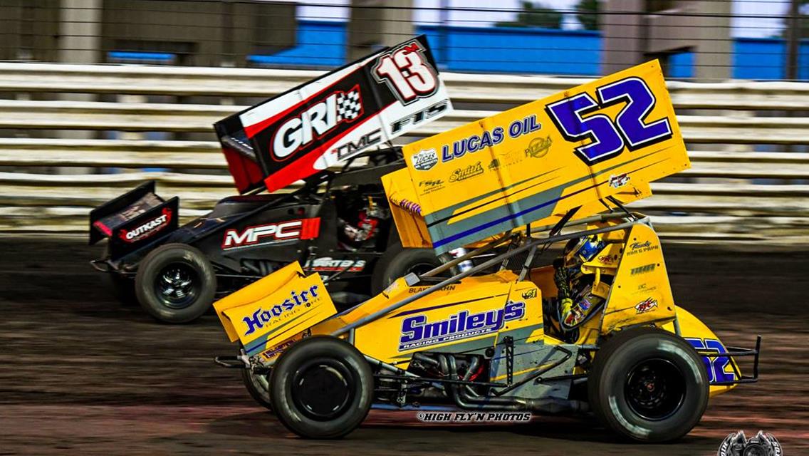 Hahn Ends Sprint Week Run With Top Five At Southern Iowa Speedway