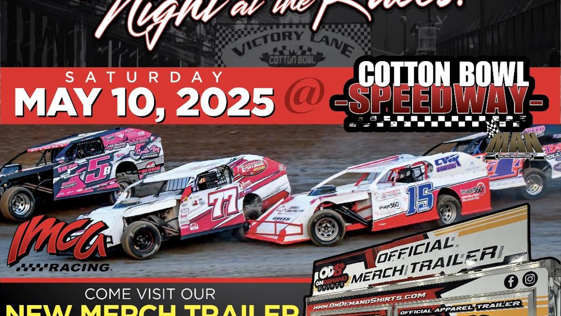 May 10th &quot;ON DEMAND SHIRTS NIGHT AT THE RACES&quot; information