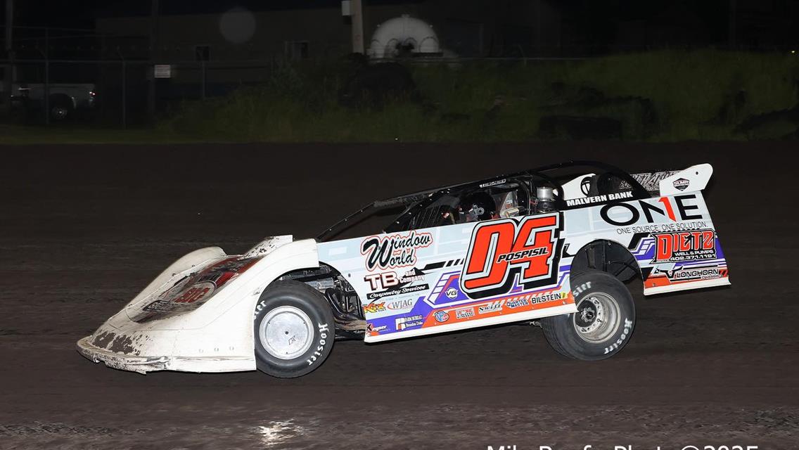 Adams County Speedway (Corning, IA) – Malvern Bank West Series – Gail &amp; Karen Hampel Memorial – June 28th, 2025. (Mike Ruefer Photo)