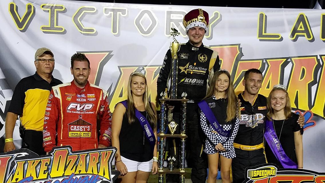 Jonathan Cornell Tames Traffic For Lake Ozark Speedway ASCS 360 Nationals Win