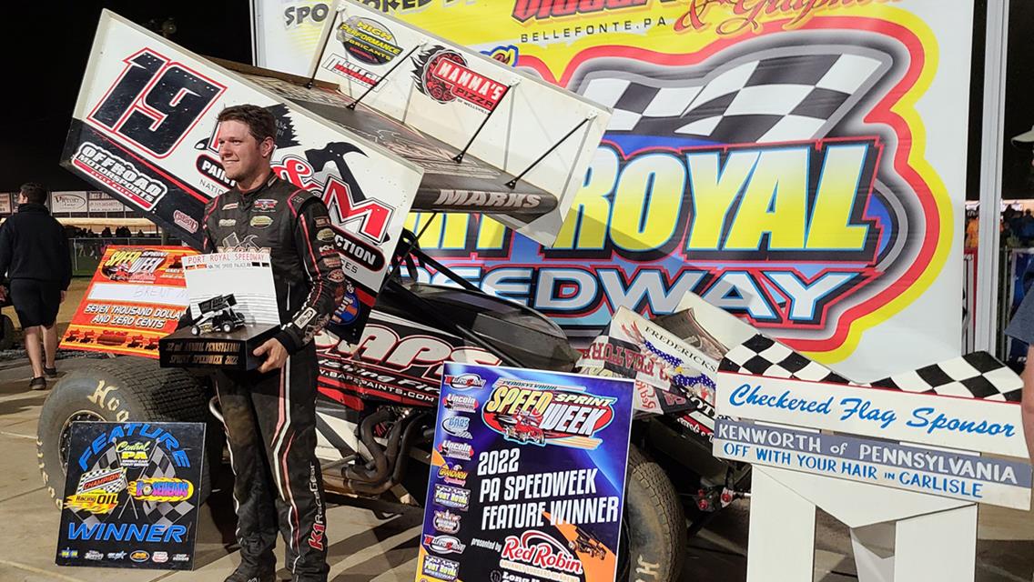 Marks sails to victory at Port Royal Speedway