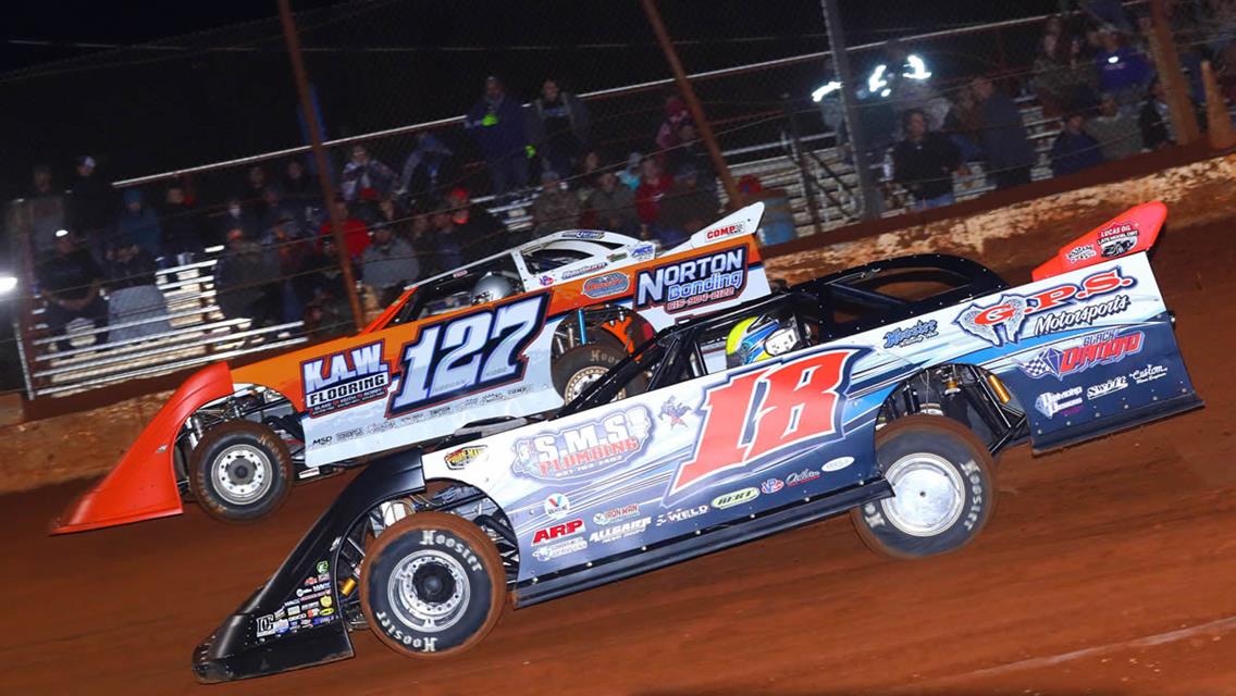 Seibers attends Toilet Bowl Classic at Clarksville Speedway