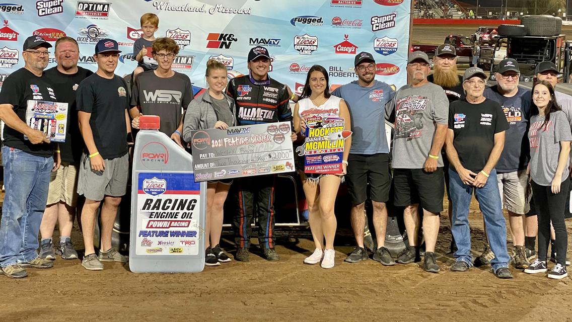 Hagar wins again, Smith takes WAR feature as Hockett/McMillin Memorial primed for Saturday-night finish at Lucas Oil Speedway