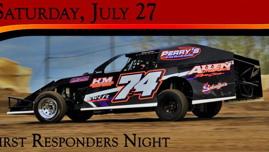 First Responders Night at Lake Ozark Speedway Rescheduled for Saturday, July 27th