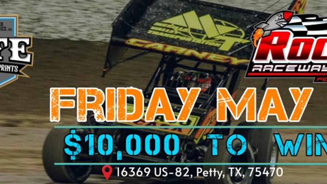 POWRi Elite Outlaw Sprints at Rocket Raceway Park