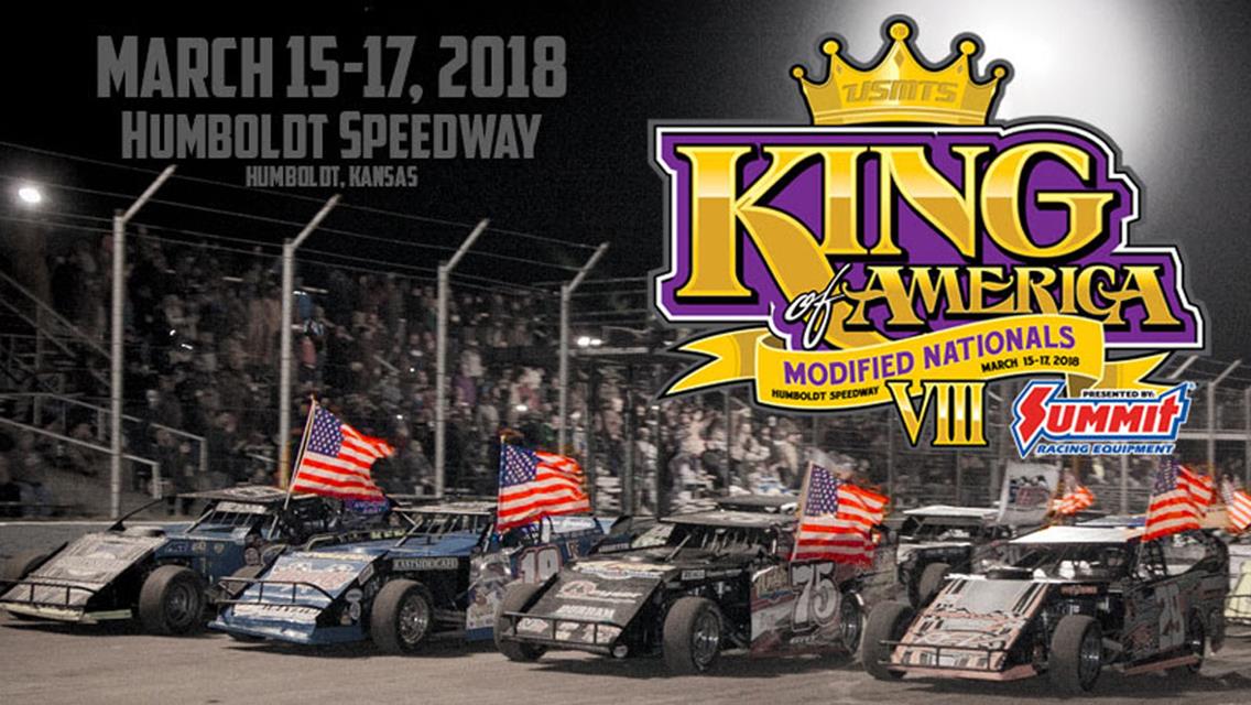 King of America VIII Pre-Entry List