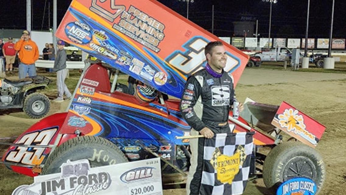 Cap Henry earns richest paying sprint car event in Fremont Speedway history