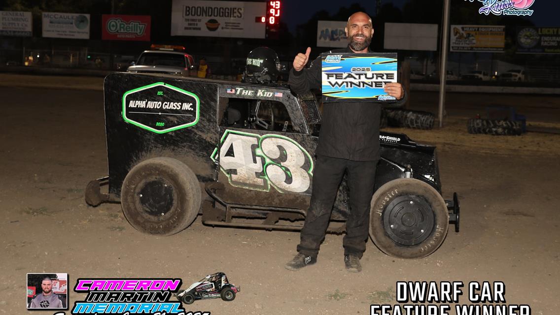 Jake Morgan Wins Cameron Martin Memorial At Antioch Speedway