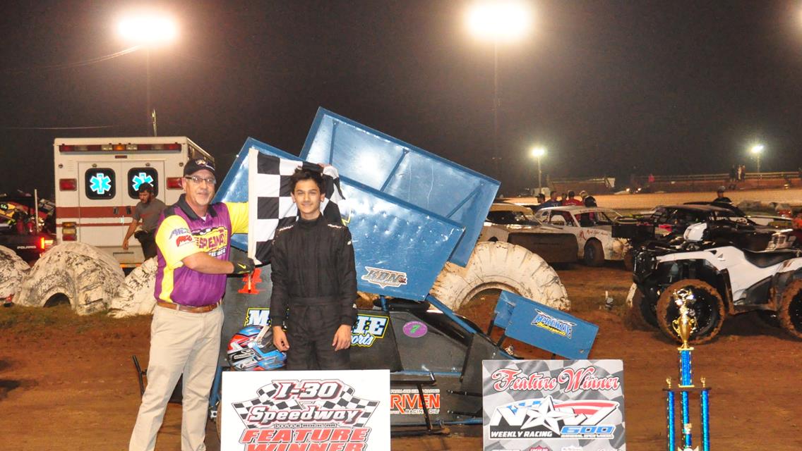 Whit Knisley Wins NOW600 Weekly Racing at I-30 Speedway