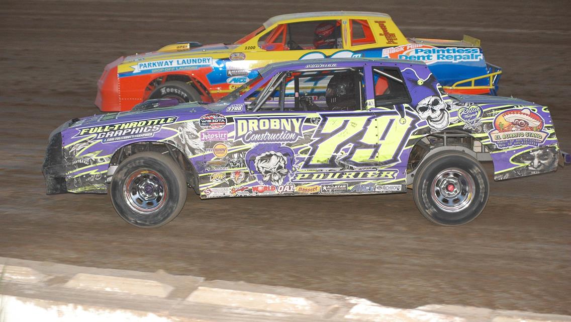 FIREWORKS Special Winners HPLM Tour + IMCA Hobby Stock Special