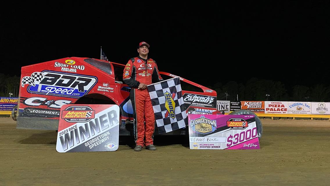 On A Roll:Â Danny Bouc Powers to Georgetown $3,000 Modified Victory
