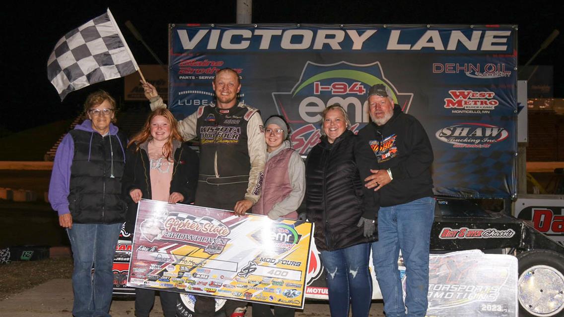 Ebert, Vang Grab Gopher State Showdown Wins at I-94 EMR Speedway