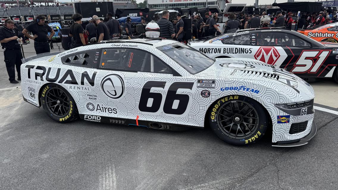 Chad Finchum at the 2025 NASCAR All-Star Open at North Wilkesboro Speedway on May 16-18.