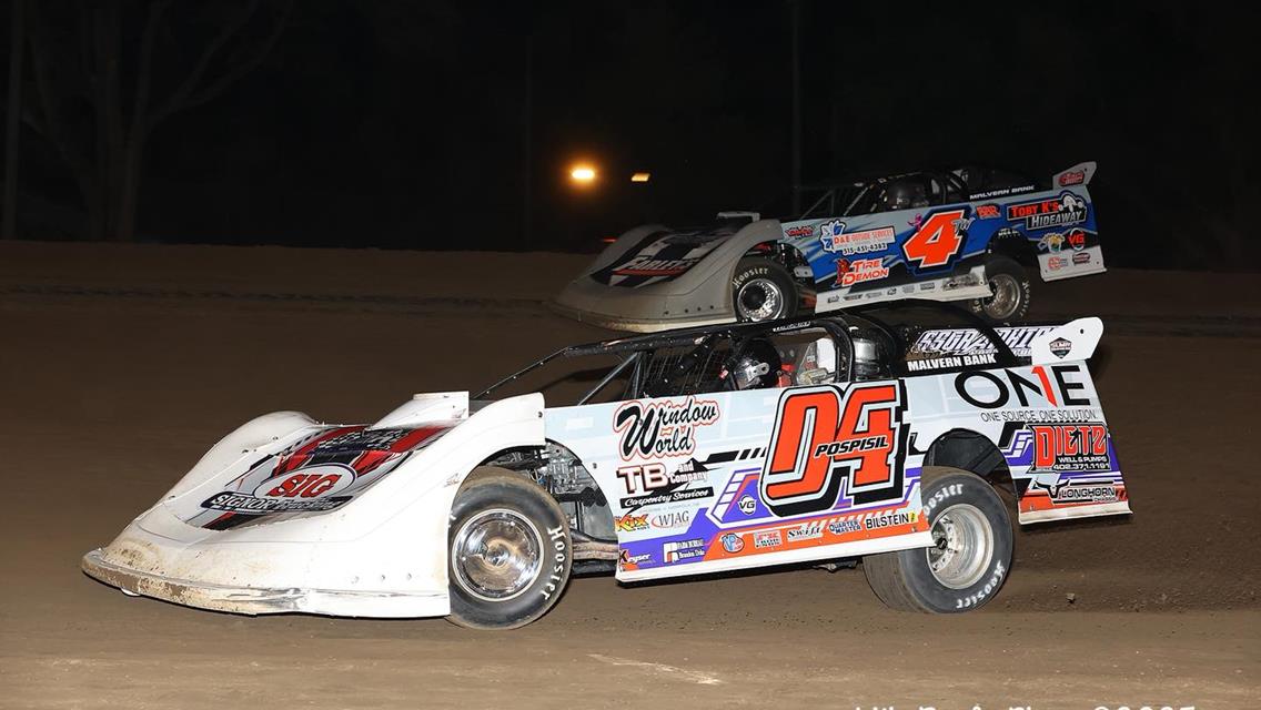 Maquoketa Speedway (Maquoketa, IA) – Malvern Bank East Series – May 24th, 2025. (Mike Ruefer Photo)