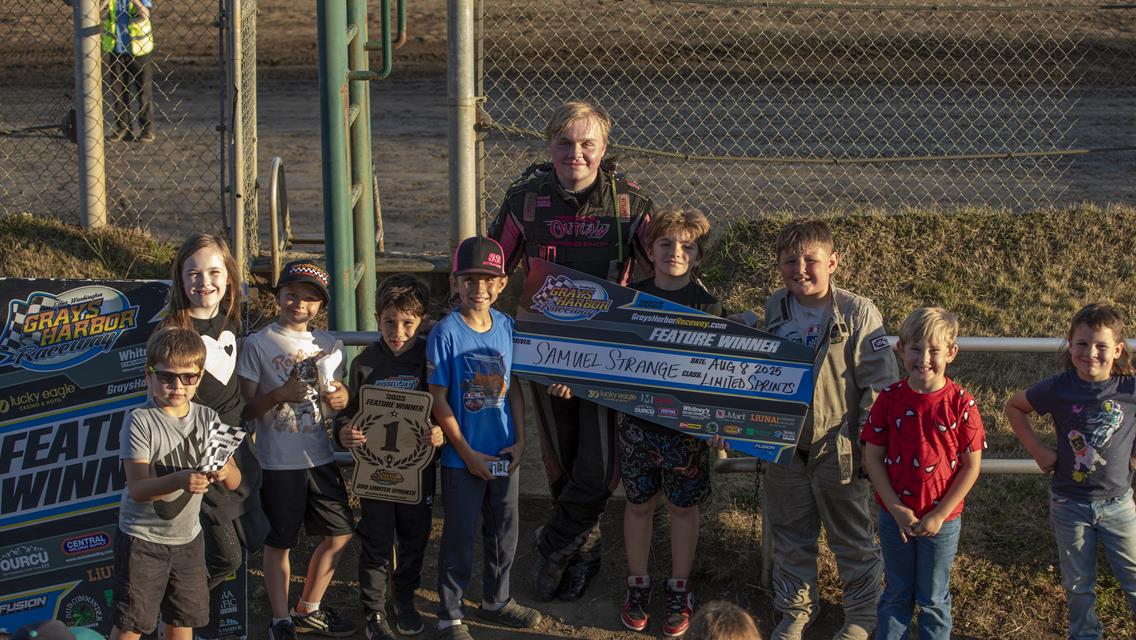 Strange, Kuntz, Brookshire, and Miles find victory at Grays Harbor Raceway