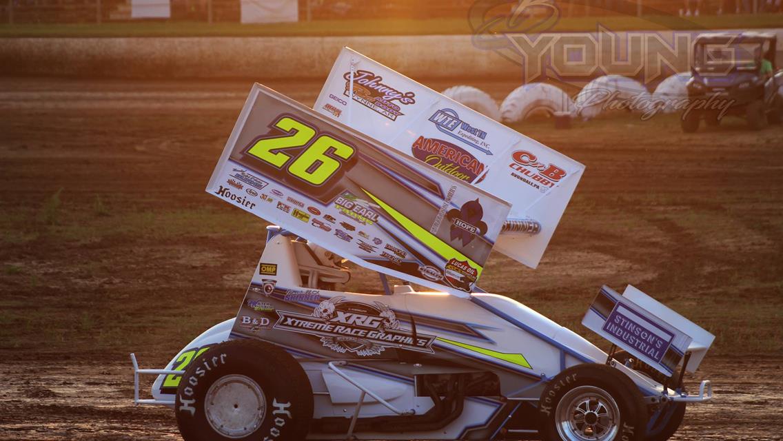 Skinner Nearly Captures Top 10s During Double-Duty Competition at Riverside International Speedway