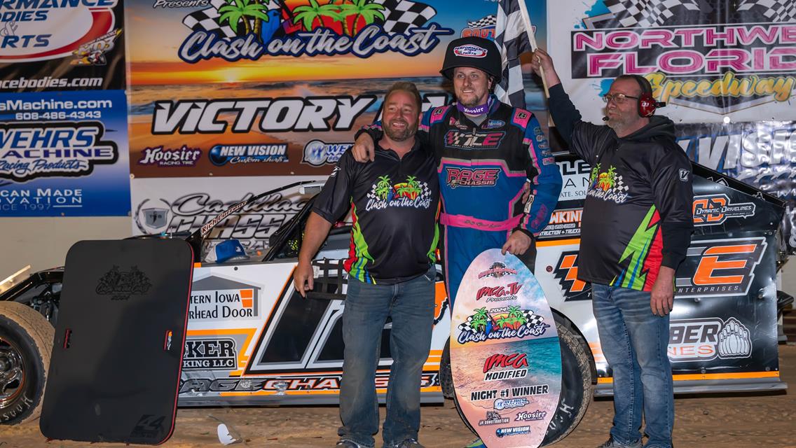 Neal makes IMCA history with Clash on the Coast Stock Car win