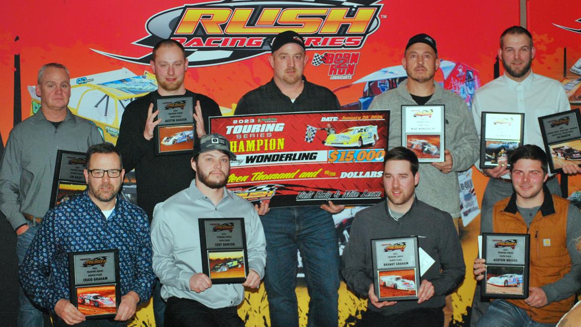 SUCCESSFUL 2023 HOVIS RUSH RACING SERIES SEASON COMPLETED AS CHAMPIONS &amp; TOP LATE MODEL, SPRINT CAR, SPORTSMAN MOD, PRO MOD &amp; STOCK CAR RACERS HONORED