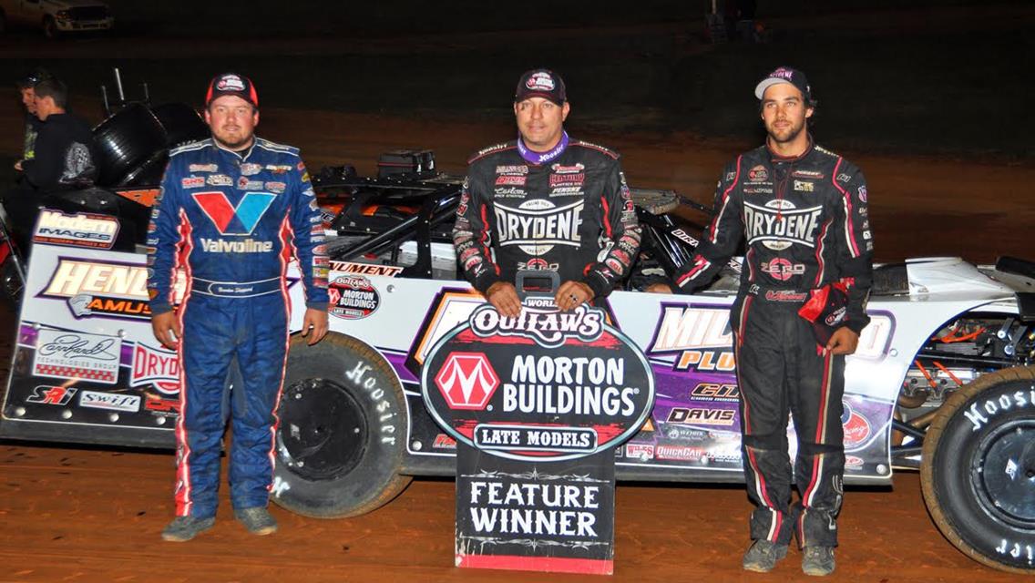 411 Motor Speedway (Seymour, TN) - World of Outlaws Morton Buildings Late Model Series - October 3rd, 2020. (Michael Moats photo)