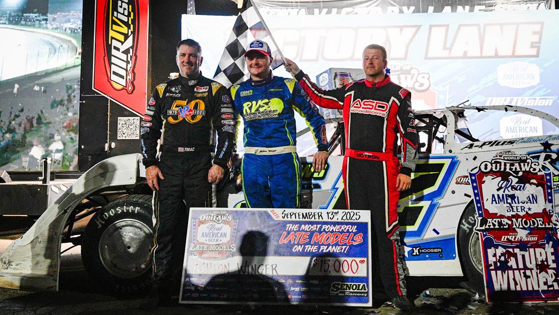 Senoia Raceway (Senoia, GA) – World of Outlaws Real American Late Model Series – Billy Clanton Classic – September 13th, 2025.