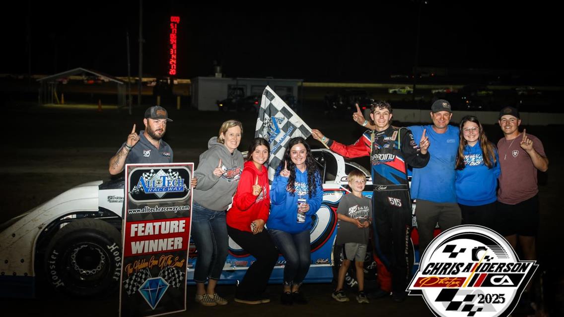 Bubba Roling in Victory Lane once again in 2025.