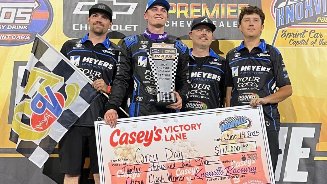 Corey Day Tops World of Outlaws for Second Year in a Row at Knoxville!