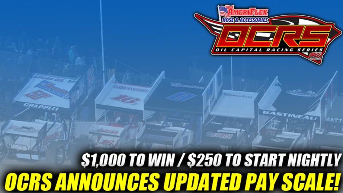 Purse increase announced for remainder of AmeriFlex / OCRS IMCA season