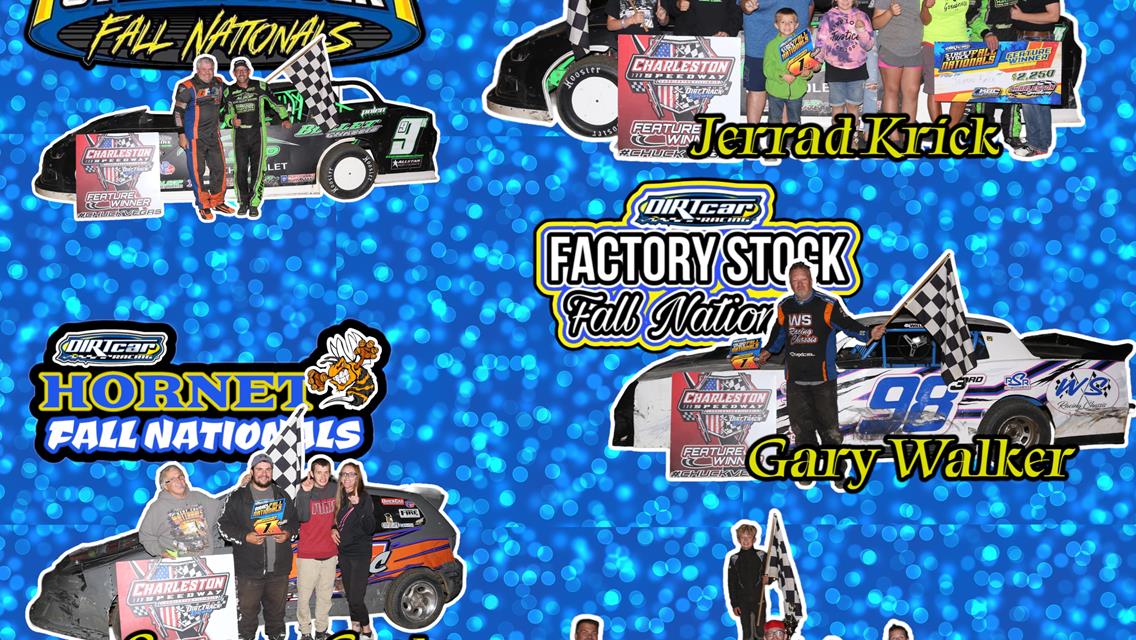 10th Annual Fall Nationals Crowns National Champion; DIRTcar Hornet Track Record Destroyed; Gary Walker Repeats 2022--