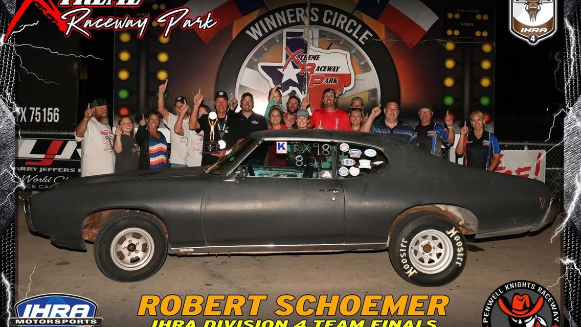 Xtreme Raceway Park Races to Third Straight IHRA Division 4 Summit Team Finals Title