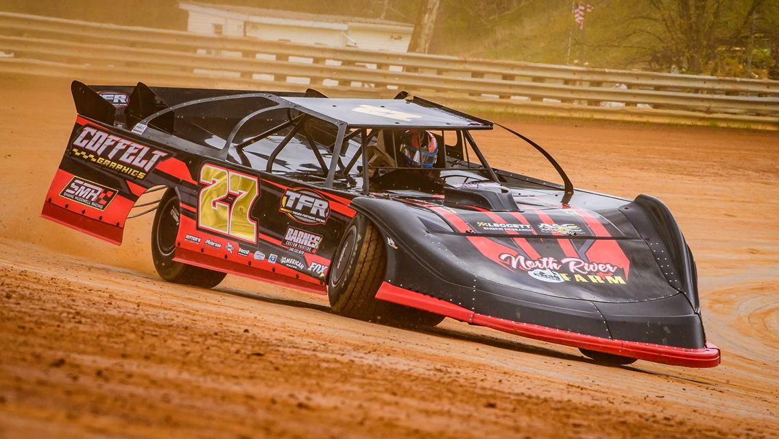 Feathers Starts Strong, Engine Woes Lead to 10th Place Finish at Potomac Speedway