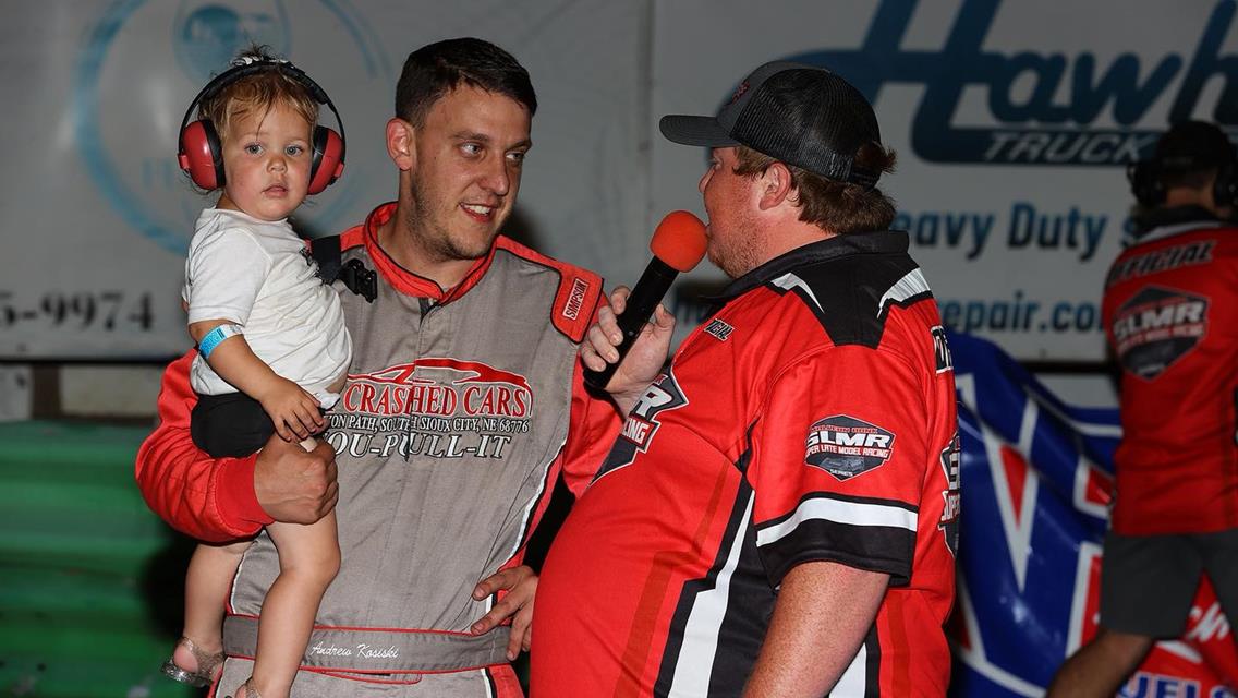 Adams County Speedway (Corning, IA) – Malvern Bank West Series – Gail &amp; Karen Hampel Memorial – June 28th, 2025. (Mike Ruefer Photo)