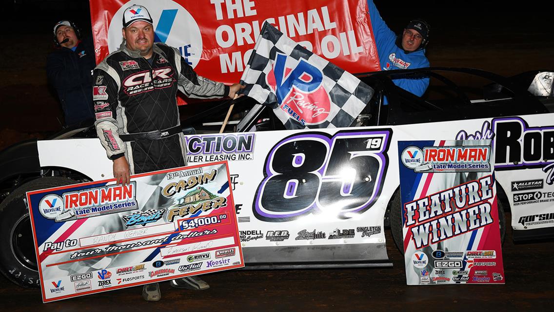 Randy Weaver Wins Valvoline Iron-Man Late Model Series Cabin Fever at Boyd’s Speedway