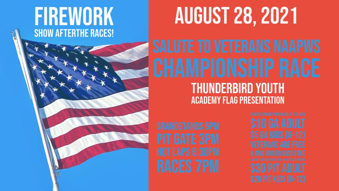 This Weekend Salute To Veterans Race - Normal Points Race