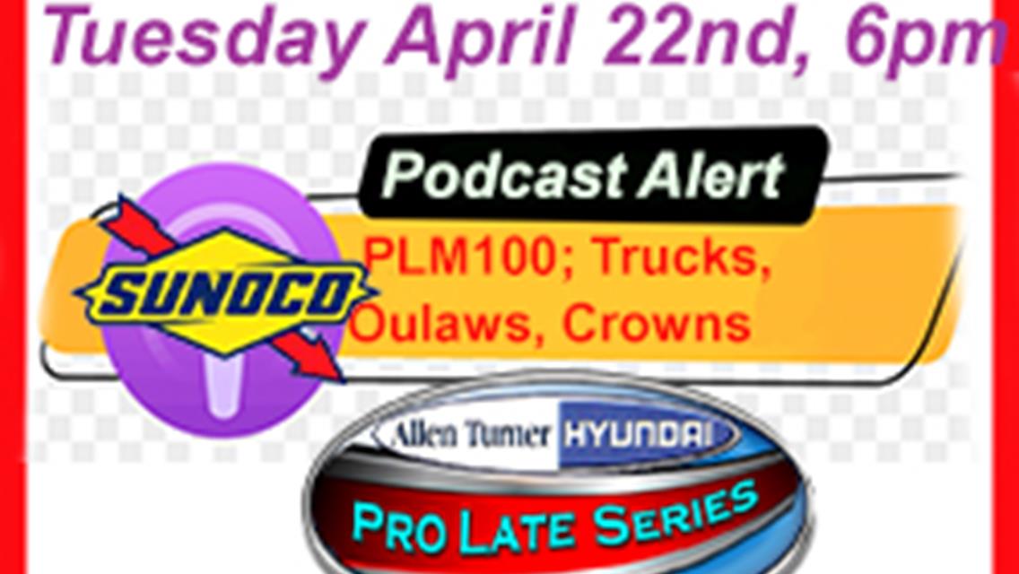 Live Podcast Tuesday to Preview  Friday&#39;s Action.