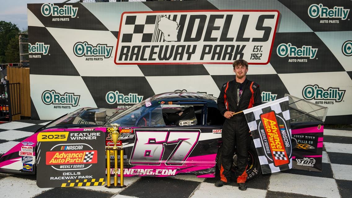 NASCAR REGIONAL OUTLAW LATE MODEL WIN TO HELLENBRAND