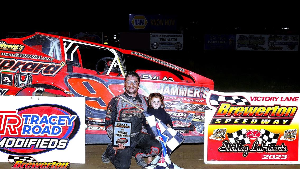 Larry Wight Lightning Quick Enroute To Brewerton Speedway Modified Win